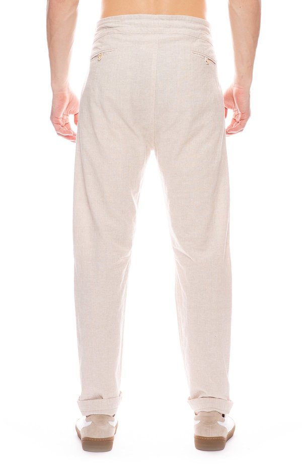 A Vested Interest Drawstring Linen Pant A Vested Interest Drawstring Linen Pant