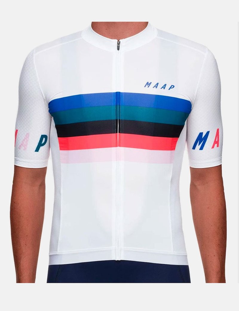maap worlds pro hex jersey white