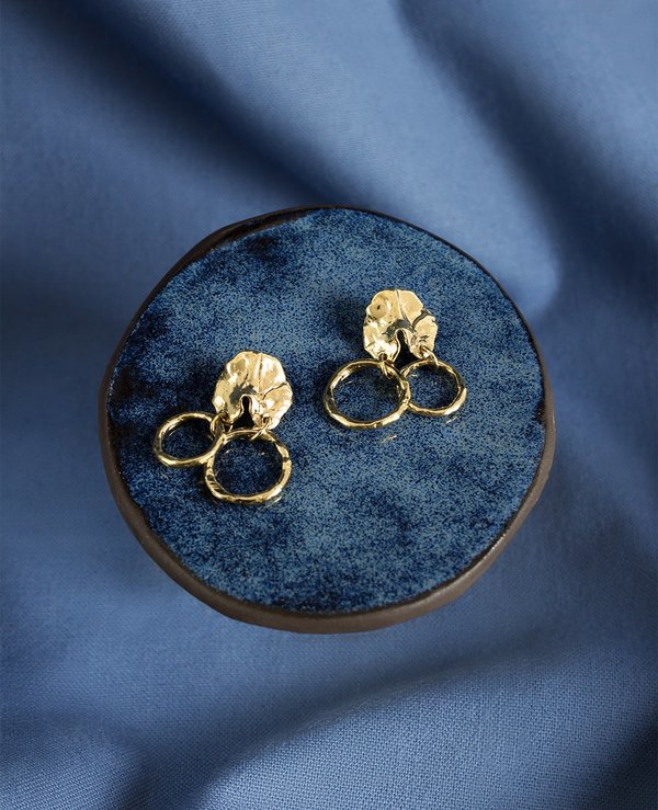 Ora-C GINETTE earrings - brass