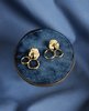 Ora-C GINETTE earrings - brass - Thumbnail 2