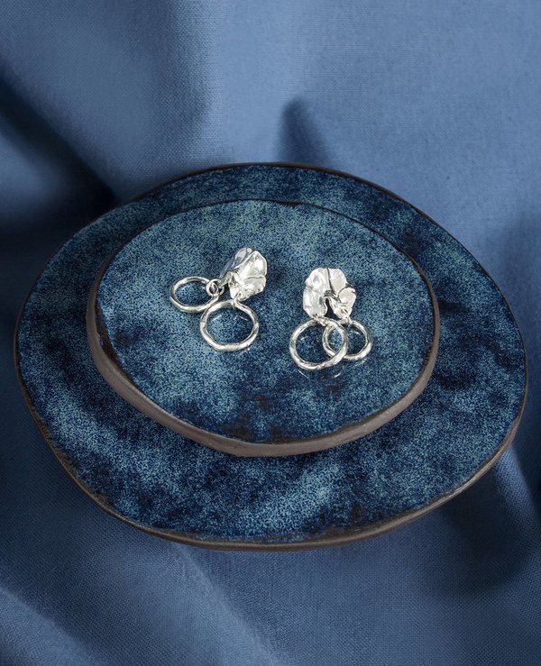 Ora-C GINETTE earrings - silver