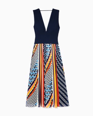 Ramy Brook Printed Diana Dress - multi combo/navy Ramy Brook Printed Diana Dress - multi combo/navy