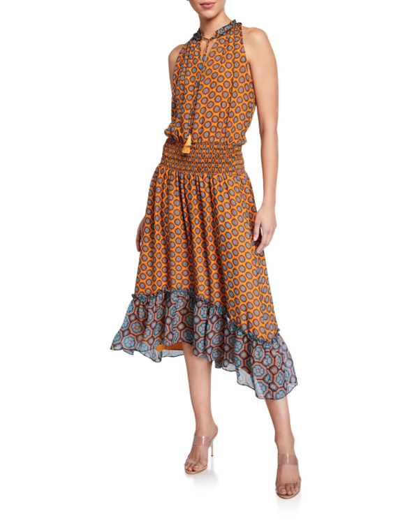 Ramy Brook Printed Keren Dress - buttercup combo Ramy Brook Printed Keren Dress - buttercup combo
