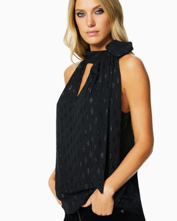 Ramy Brook Clip Diamond Sasha Top - Nickel Ramy Brook Clip Diamond Sasha Top - Nickel