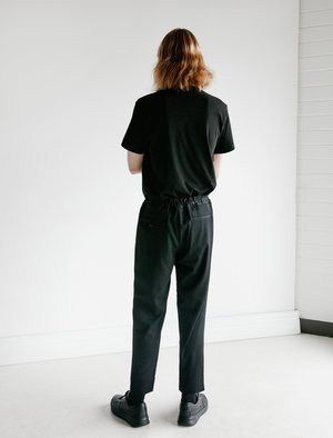Comme des Garçons Homme Deux Wool Gabardine Elastic Waist Pants