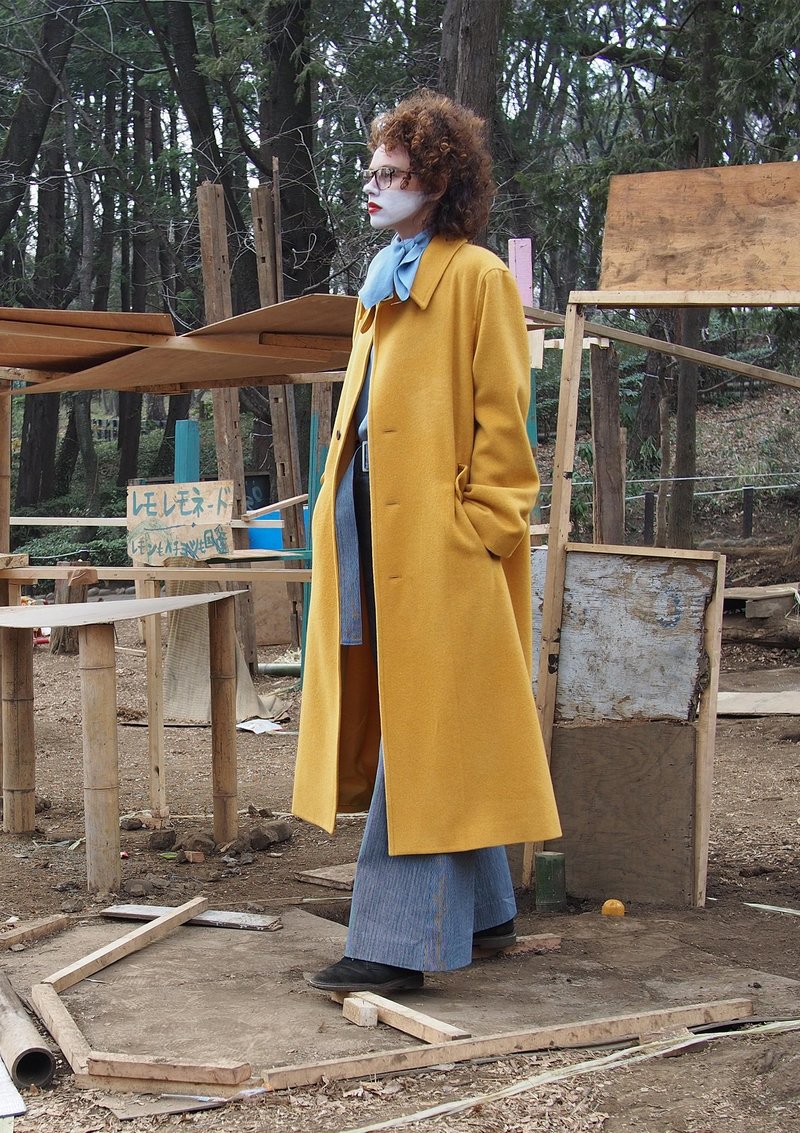 Edwina Horl Long Yellow Coat | Garmentory