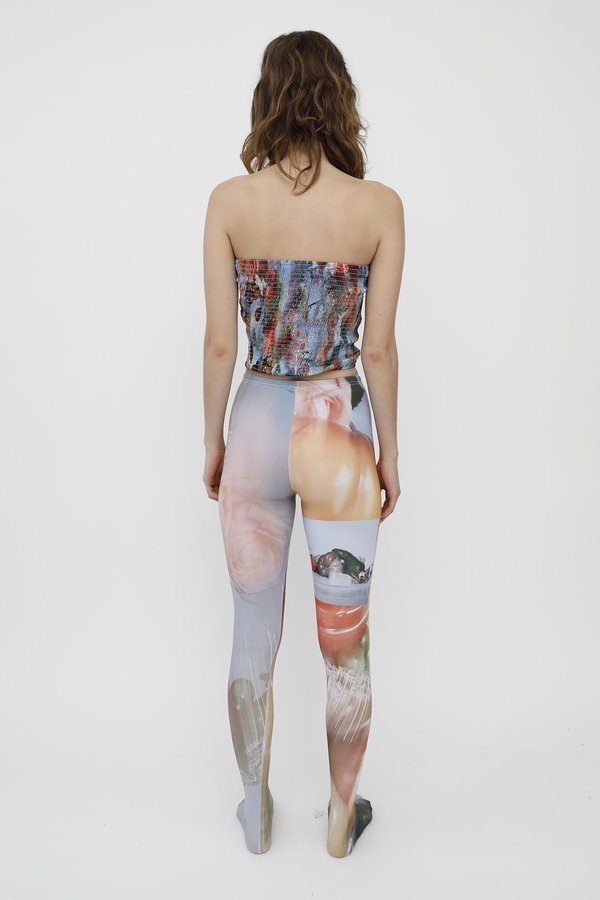 Collina Strada TIGHTS - SISTINE TOMATO PHOTO Collina Strada TIGHTS - SISTINE TOMATO PHOTO