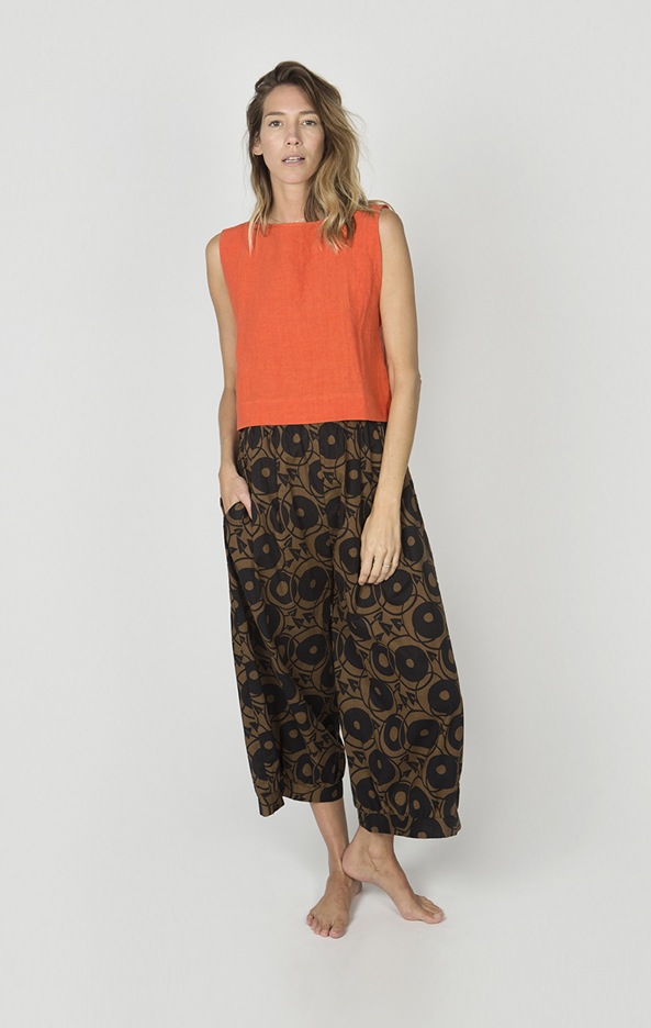 Ilana Kohn Kate Crop - Persimmon Ilana Kohn Kate Crop - Persimmon