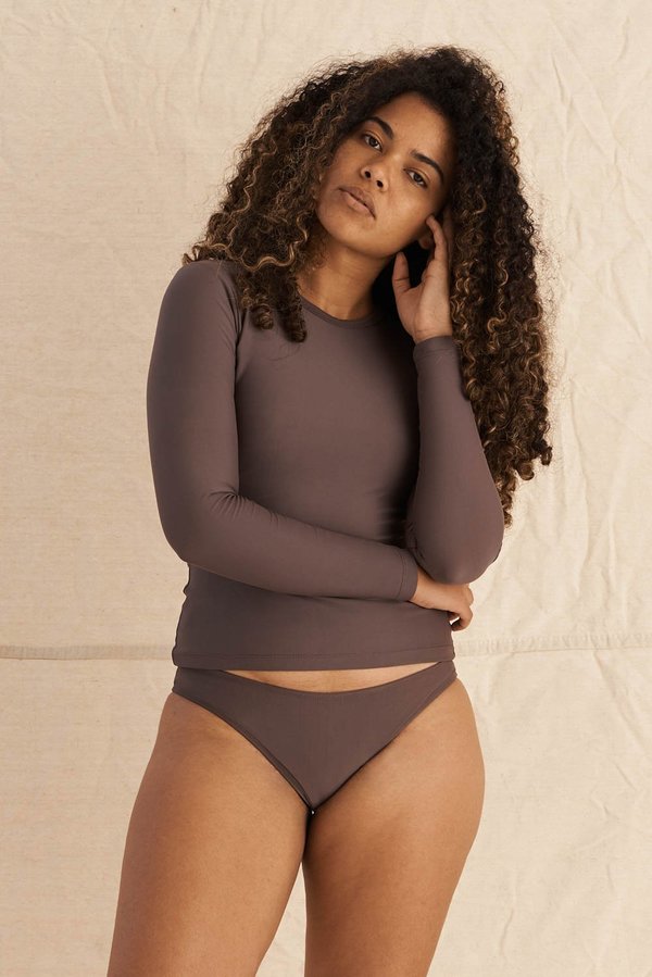 Hakea Kasbah Sun Top - Dark Taupe Hakea Kasbah Sun Top - Dark Taupe