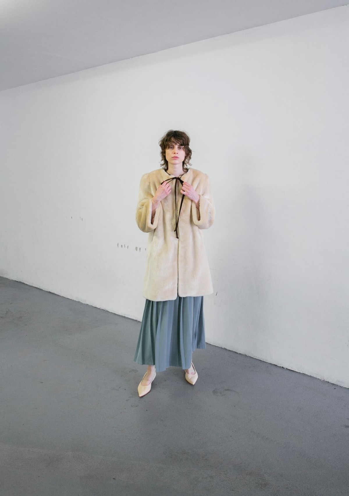 MR. LARKIN IDA FUR JACKET - NATURAL - Image 4 of 6