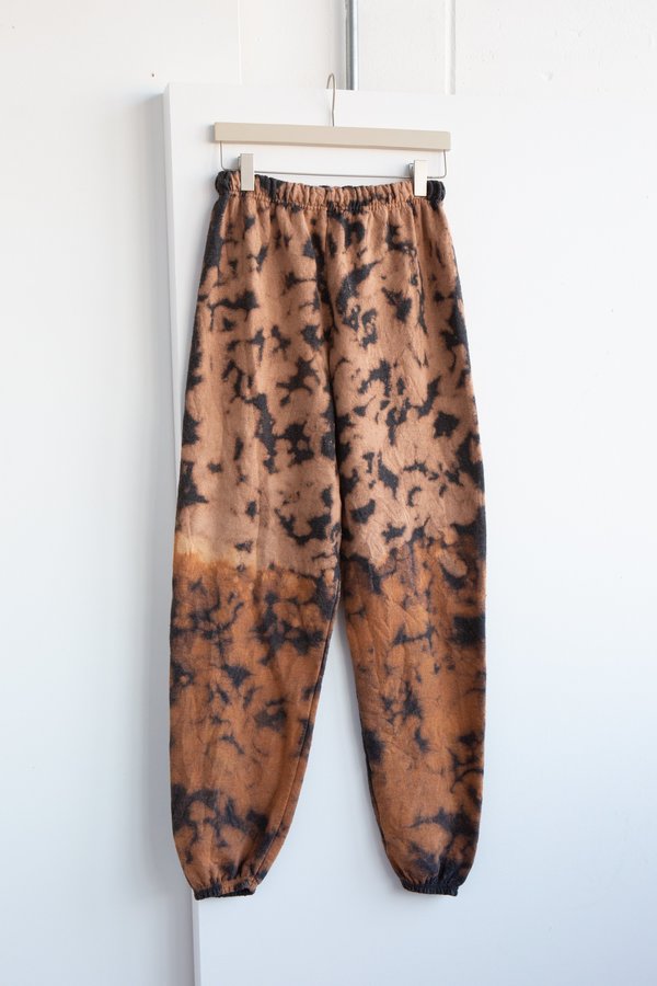 WOLF & GYPSY VINTAGE Tie Dye Joggers - Tan/Black WOLF & GYPSY VINTAGE Tie Dye Joggers - Tan/Black