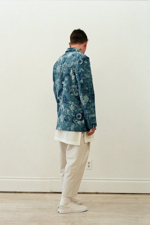 s.k. manor hill Julian Blazer - Floral Indigo s.k. manor hill Julian Blazer - Floral Indigo