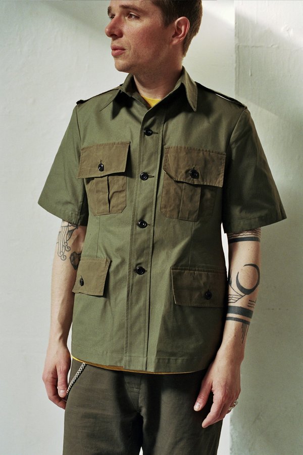 Nicholas Daley Slygo Shirt - Olive Green Nicholas Daley Slygo Shirt - Olive Green
