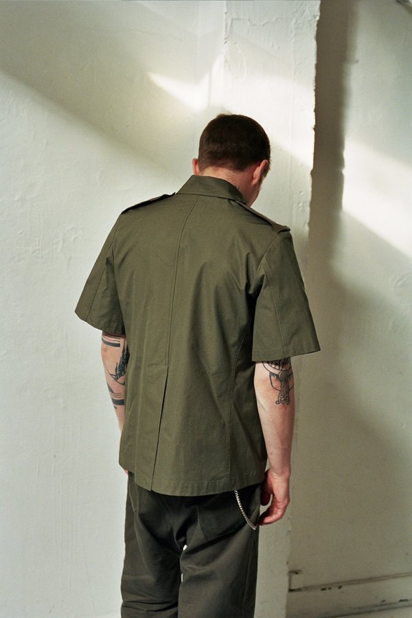 Nicholas Daley Slygo Shirt - Olive Green Nicholas Daley Slygo Shirt - Olive Green