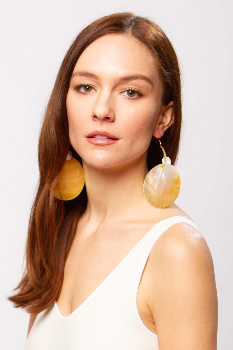 Alajas Buwan earrings - pearl Alajas Buwan earrings - pearl