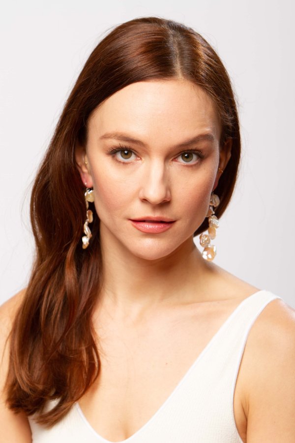 Alajas Ubas pearl earrings - peach Alajas Ubas pearl earrings - peach