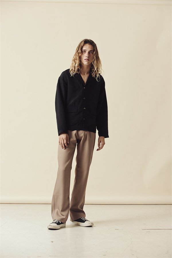 Second/Layer セカンドレイヤー CALO SHIRT JACKET SECOND/LAYER Calo Shirt Jacket - Black | Garmentory