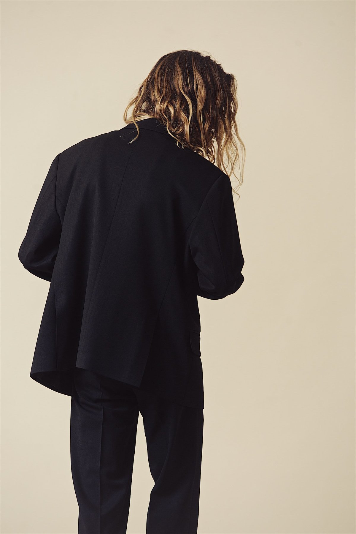 SECOND/LAYER Pico Double Breasted Blazer - Black | Garmentory