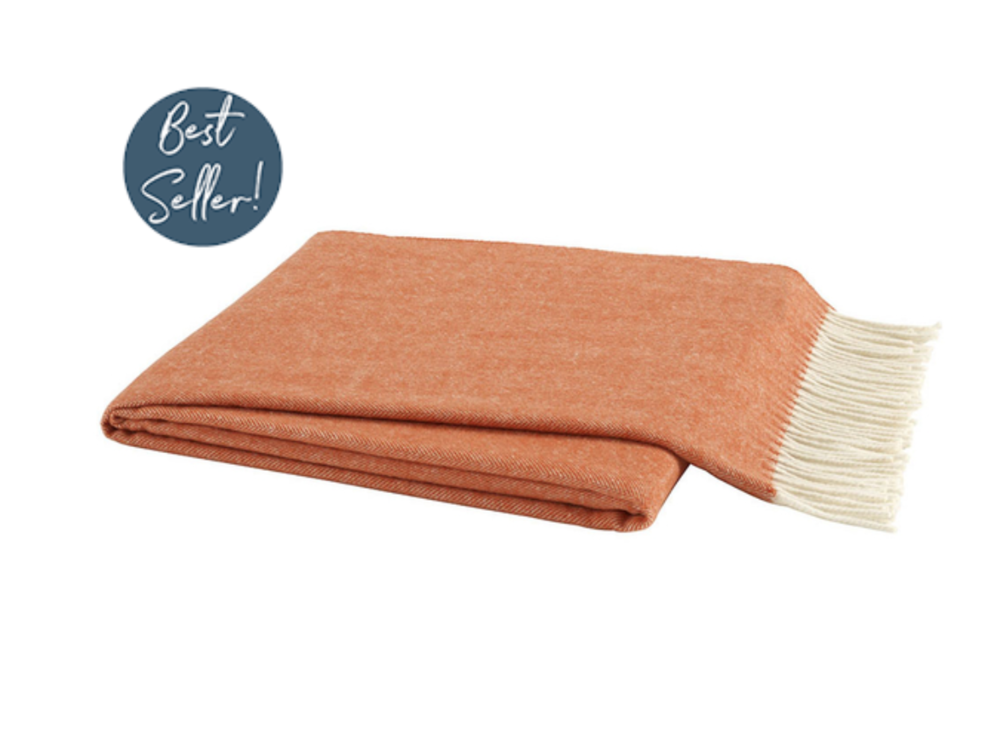 Lands Downunder Herringbone Throw Garmentory