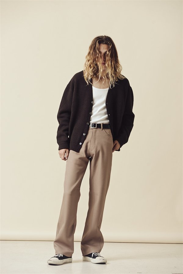 SECOND/LAYER Boot Cut Pant - Khaki SECOND/LAYER Boot Cut Pant - Khaki