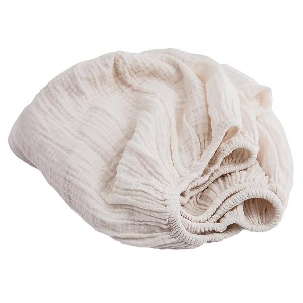 Moumout Paris Autumn King Bed Fitted Sheet - Milk White Moumout Paris Autumn King Bed Fitted Sheet - Milk White