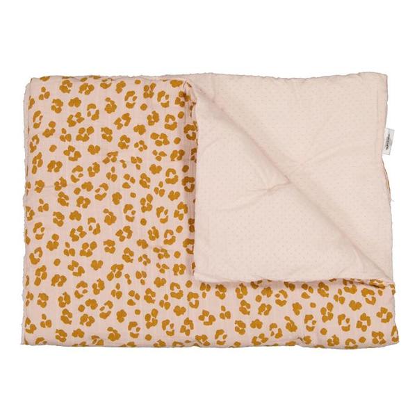 Kids Moumout Paris Malo Travel Comforter Quilt - Nu Pink/Savannah Print Kids Moumout Paris Malo Travel Comforter Quilt - Nu Pink/Savannah Print