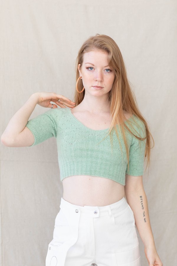 Tach Agner Top - pistachio Tach Agner Top - pistachio