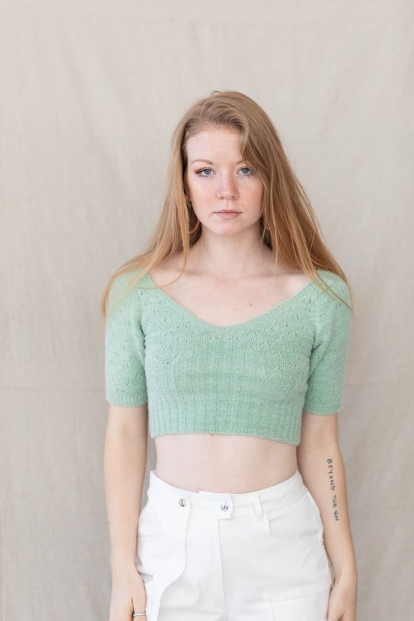 Tach Agner Top - pistachio Tach Agner Top - pistachio