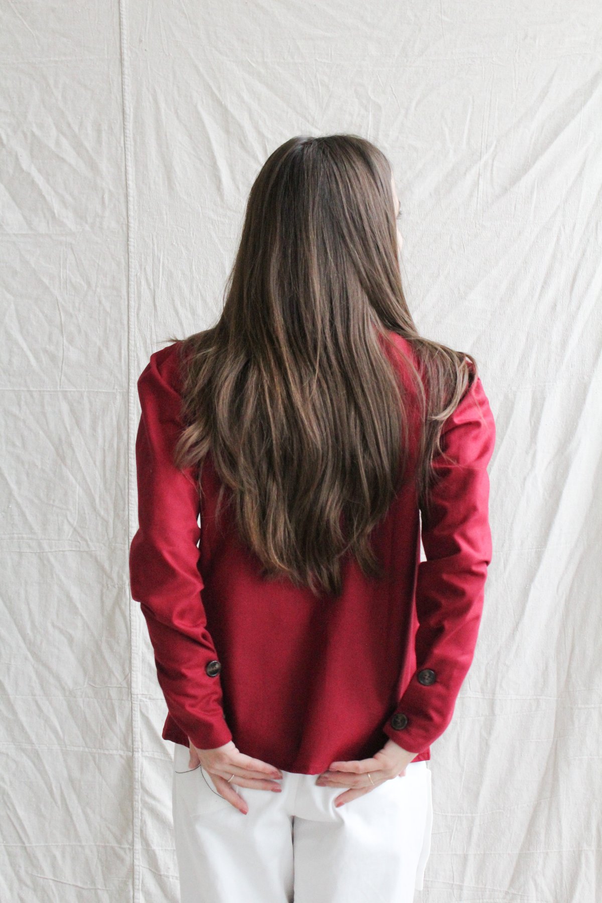 sunad Alia Blouse - red - Image 3 of 5