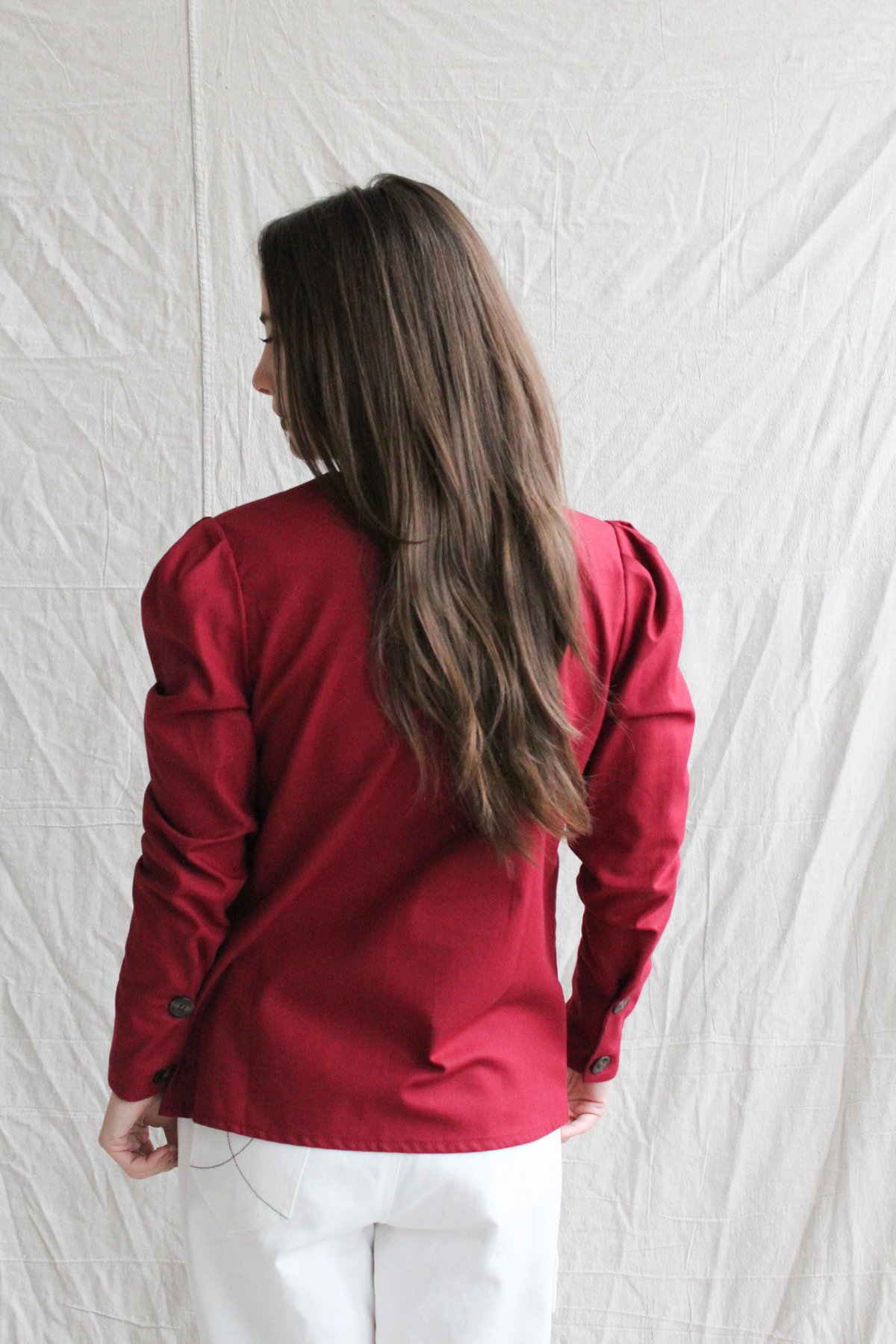 sunad Alia Blouse - red - Image 5 of 5
