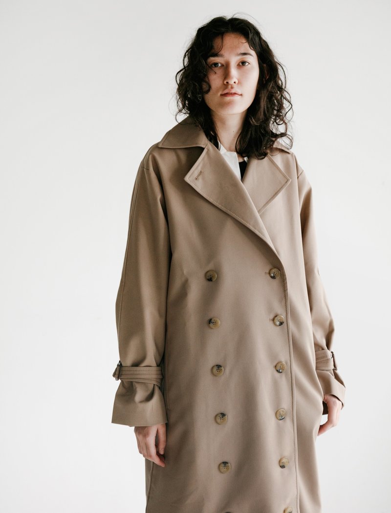 Totême Pisa Trench Coat - Khaki | Garmentory