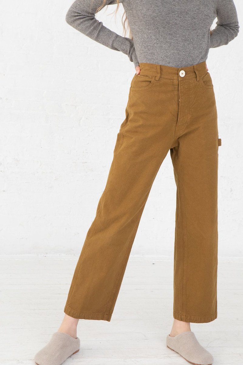 Jesse Kamm Handy Pant in Tobacco