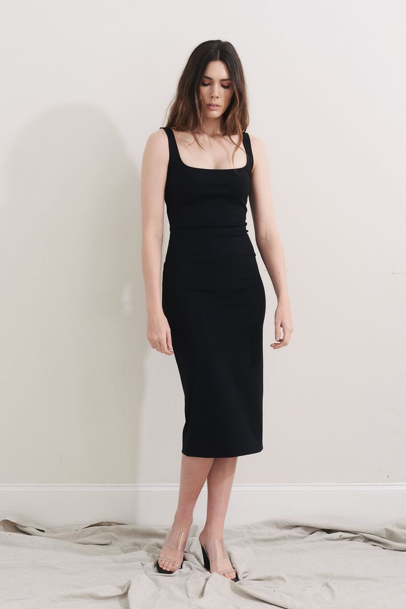 MARYAM NASSIR ZADEH SALMA DRESS - Black | Garmentory
