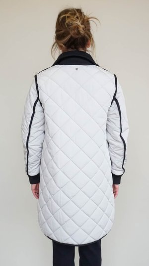 Sosken Gemma Quilted Jacket - Cement Sosken Gemma Quilted Jacket - Cement