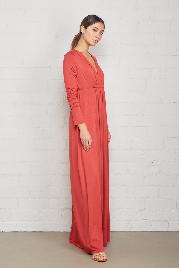 Rachel Pally Long Sleeve Full Length Caftan Dress - Mineral Rachel Pally Long Sleeve Full Length Caftan Dress - Mineral