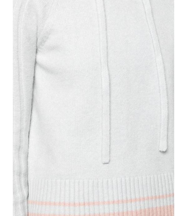 Duffy Hoodie with Cable - Mist/Pink Duffy Hoodie with Cable - Mist/Pink