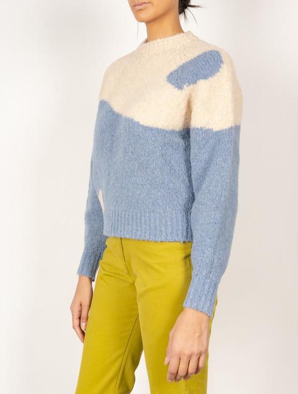 Paloma Wool Yin Yang Sweater - Sky Blue | Garmentory