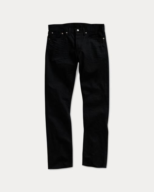 rrl black denim