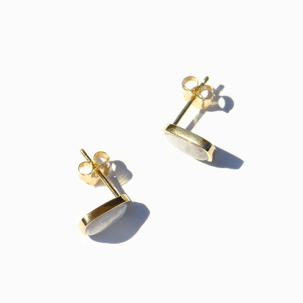 MING YU WANG Nugget Earrings - 18K Gold MING YU WANG Nugget Earrings - 18K Gold
