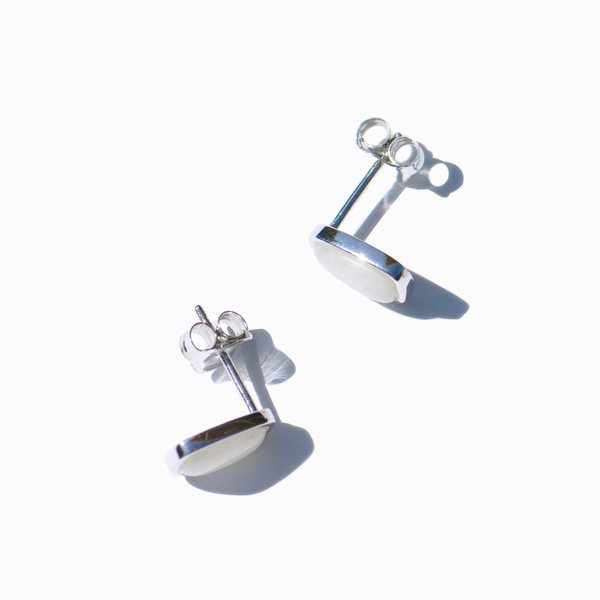 MING YU WANG Nugget Earrings - Sterling Silver MING YU WANG Nugget Earrings - Sterling Silver