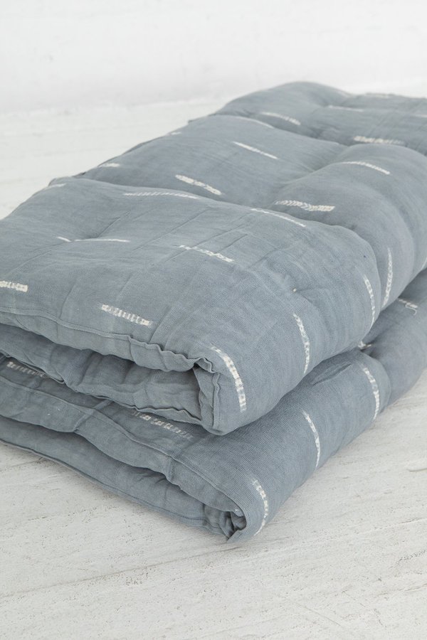 Tensira Kapok Mattress/Bedroll Grey Tye/Dye Garmentory