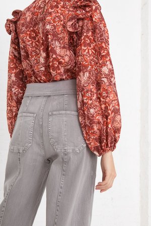 Ulla Johnson Medine Blouse - Coral Ulla Johnson Medine Blouse - Coral