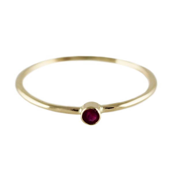 Lumo Single Ruby Ring Lumo Single Ruby Ring