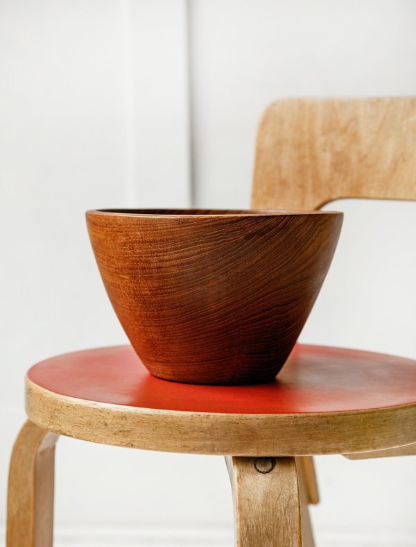 Found by Neighbour Scandinavian Mid Century Bowl - Teak Found by Neighbour Scandinavian Mid Century Bowl - Teak