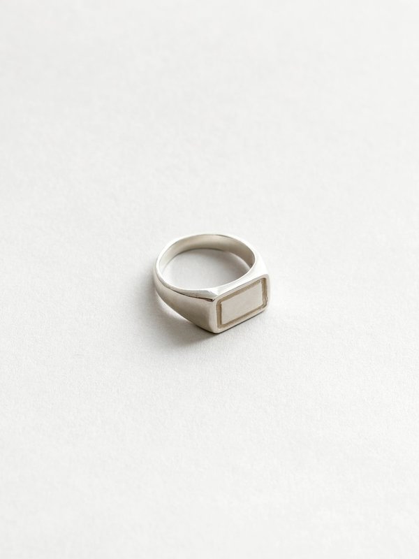 Wolf Circus Parker Signet Ring - Sterling Silver Wolf Circus Parker Signet Ring - Sterling Silver