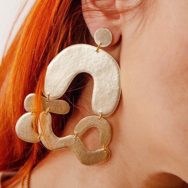 Poketo Abstract Earrings Poketo Abstract Earrings