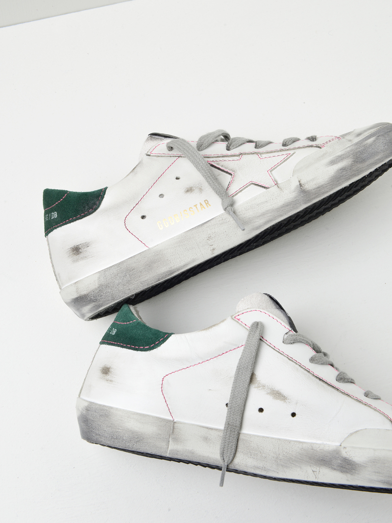 GOLDEN GOOSE DELUXE BRAND SNEAKERS SUPERSTAR - WHITE