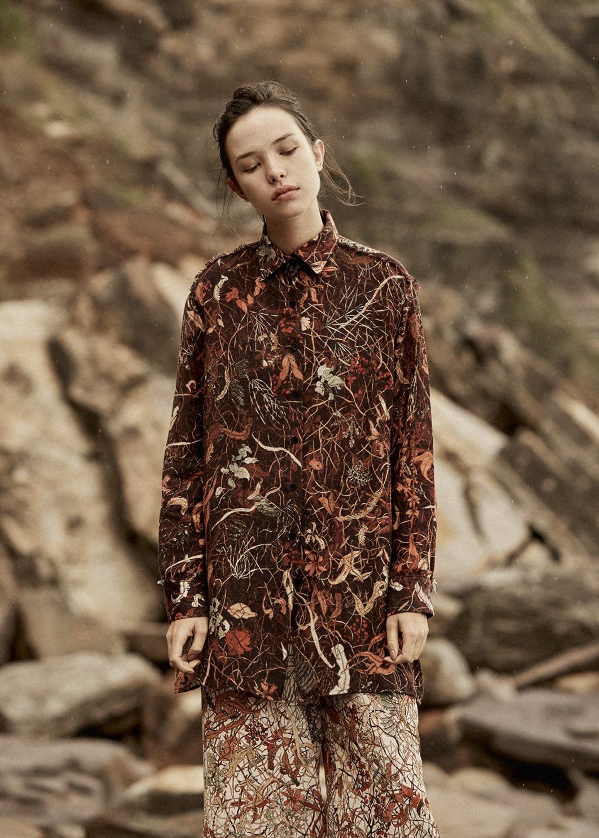 Annie Hamilton OVERSIZED SHIRT - AUTUMN - Image 2 of 4