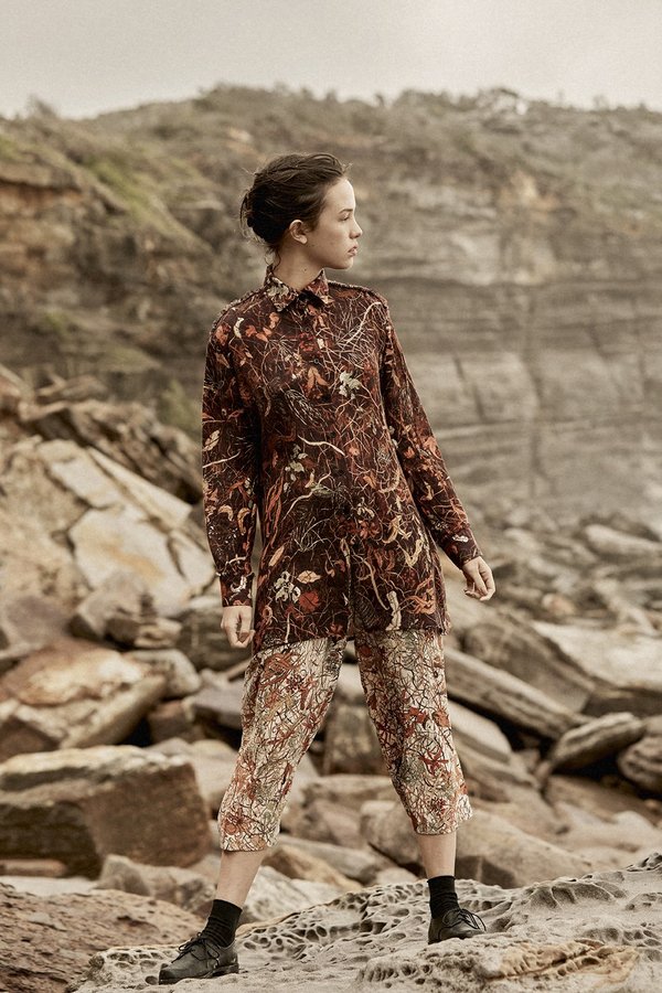 Annie Hamilton OVERSIZED SHIRT - AUTUMN