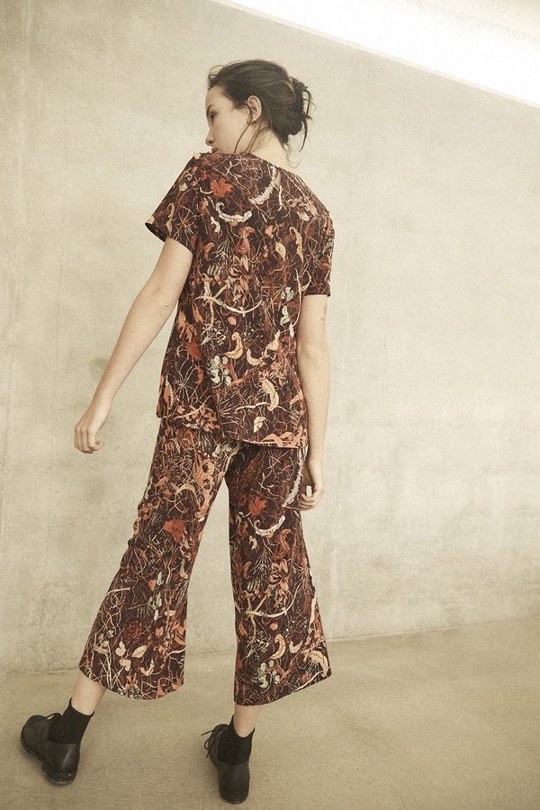 Annie Hamilton SILK PANT - AUTUMN Annie Hamilton SILK PANT - AUTUMN